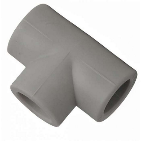 Тройник  40  (Valfex) СЕРЫЙ