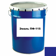 Эмаль ПФ-115 синяя (25 кг) "STM"