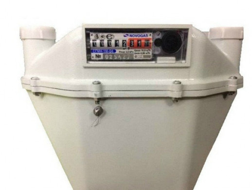 Счетчик газа СГМН-1М1-G6 ЛЕВЫЙ 200мм Novogas