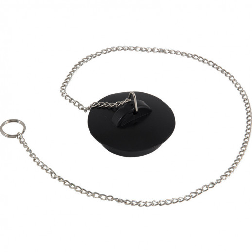 Пробка для ванной резина с цепочкой