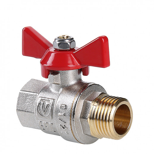 VALTEC Кран шар. BASE вн.-нар. 1/2" баб. (VT.218.N.04)