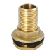 Штуцер для врезки в бак (латунь) 3/4