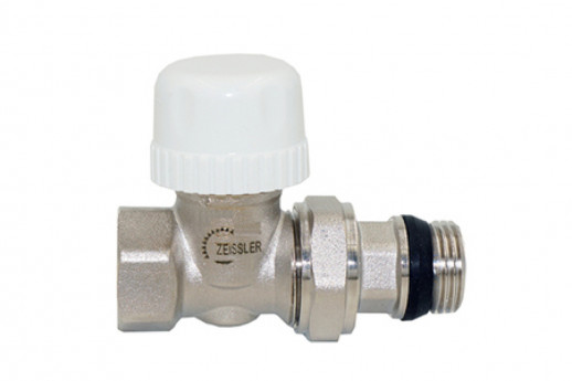 Клапан д/рад-ра регулир. ПРЯМОЙ 1/2" ZEISSLER (6/60) RS202.02