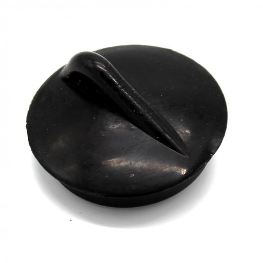 Пробка для ванной черная (резина)