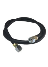 Шланг газ ЧЕРНЫЙ - 1/2" - 1,5м г/г