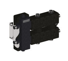 Баланс.коллектор ВМ-60-3D. EPP-теплоиз.(до 60 кВт подкл.котла G 1" 2+1 контура G 1"