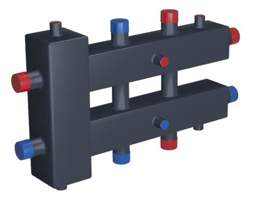 Гидроразделитель сталь ГРУ+КМГ 60-3ВУ с 3-мя кронштейнами