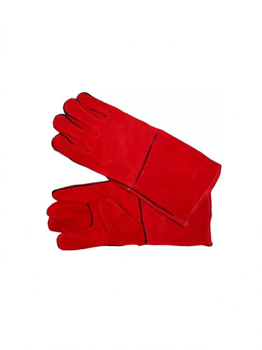 Краги СВАРЩИКА спилковые с подкладкой "ТРЕК"