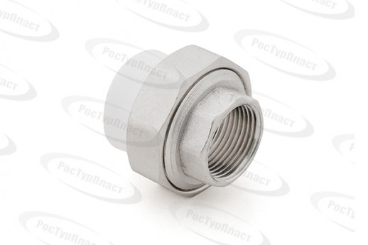 Американка  вн./рез RTP белая (32х1")