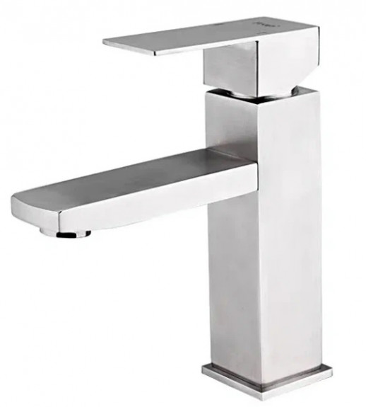 Смеситель Тюльпан Frap. шар d-35 на гайке НЕРЖАВЕЙКА (сатин) 10802