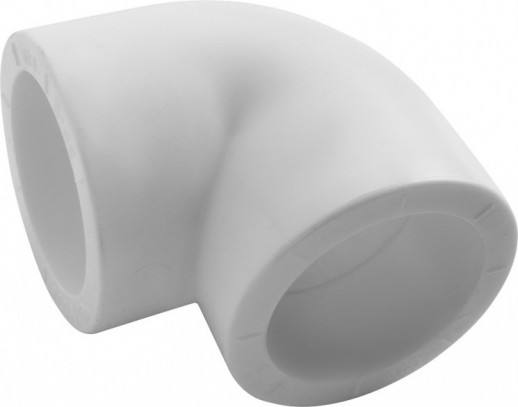 Угольник 90 градусов PPR РТП белый 20  /*50