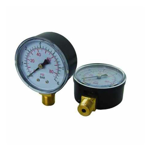 Манометр вертикальный (РАД) 6 бар  TIM (60) Y-50-6