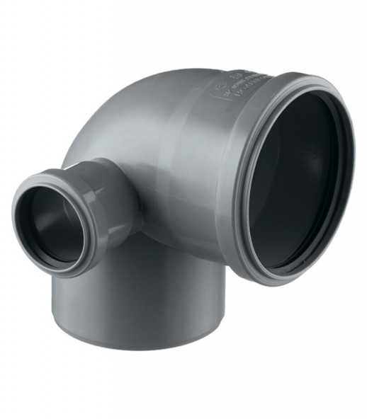 Отвод универсальный 110/50х87,5° прав. вн.канализ.(30) VALFEX