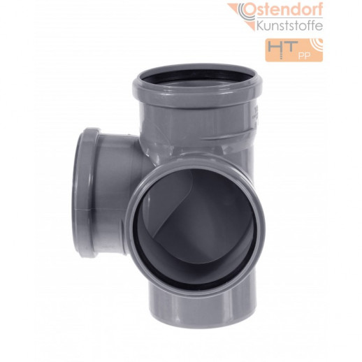 Крестовина угловая 2-х пл. HTED 110/110/110*87 гр.для внут.канал.