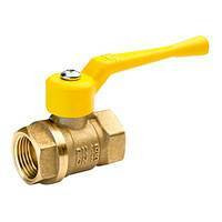 Кран газ.шар. ДУ-15 в/в рычаг