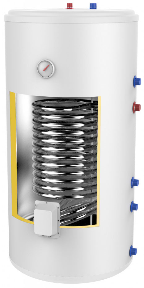 Бойлер косвенного нагрева Termica AMET 120 INOX с возможностью подключения тэна