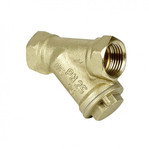 Фильтр грязевик (косой) 3/4" В/В лат. VALFEX