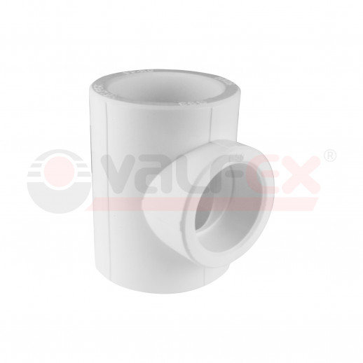 Тройник  25  (Valfex) СЕРЫЙ