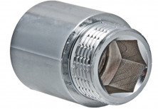 LT Удлинитель хром. ВР/НР 3/4 х60mm