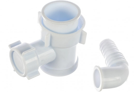 Отвод для стиральной машины 1 1/2"*1 1/2 M110