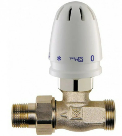 Регулятор "МИНИ" 25-60град для тепл пола HERZ (920123)(вместе с клапаном 773381+920100 термоголовка