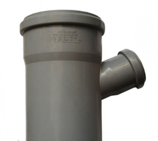 Тройник HTEA 110/50*67 гр. Ger для внутренней канализации, Ostendorf  (20/240)