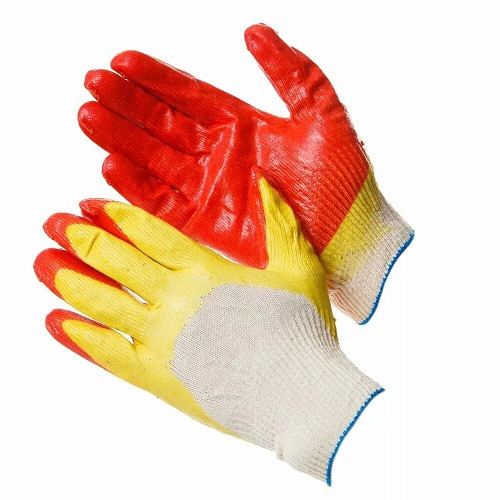 Перчатки обливная ладонь 2-я обл Аленка х/б *200