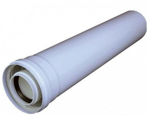 Удлинитель дымохода коакс. 60/100 L-500 мм KRATS (Y-0,5M)