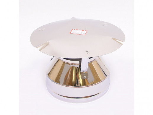 Оголовок (430/0,5 + нерж.) Ф200х280 {хром}