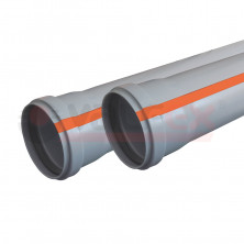Труба канализационная 110 мм -(2,0м)"OPTIMA VALFEX"