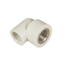 Колено с металл. резьбой внут.20x1/2"  FV-Plast