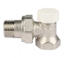 Клапан запорно-баланс., угловой 1/2" STOU