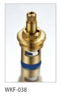 Кран-букса с керамическими прокладками 1/2 180 гр. 24 шлица WKF-038
