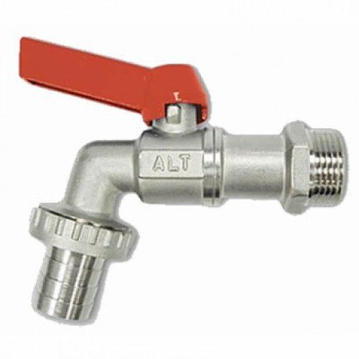 ALT-Z 650 Кран шаровой поливочный с латунным штуцером 1/2"