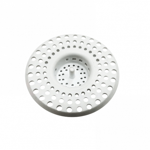 Ситечко для раковины, мойки, ванны (белое) А-6678-1