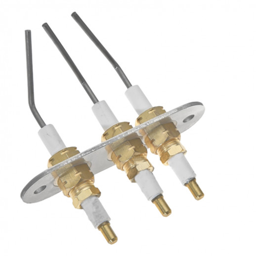 MIZUDO Блок из 3х электродов ионизации и поджига с проводами подключения MxxT, H, TH, TL