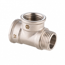 Тройник резьбовой ВВН 1/2" MVI