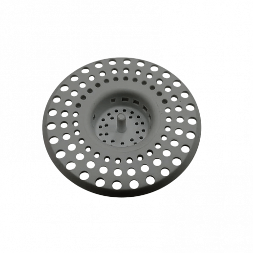 Ситечко для раковины, мойки, ванны (серое) А-6678-2