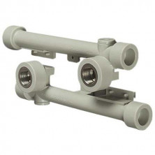 (двойное настенное колено)2х 20x1/2"  FV-Plast