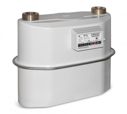 Счетчик газа BK-G 6 левый 25 см (Elster)