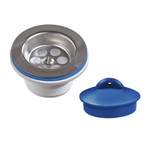 Выпуск ОРИО 1 1/2" с пробкой А-4004-028