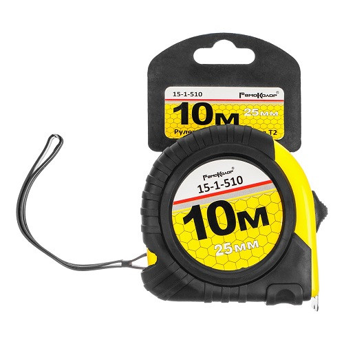 Рулетка  10 м * 25 мм Ормис