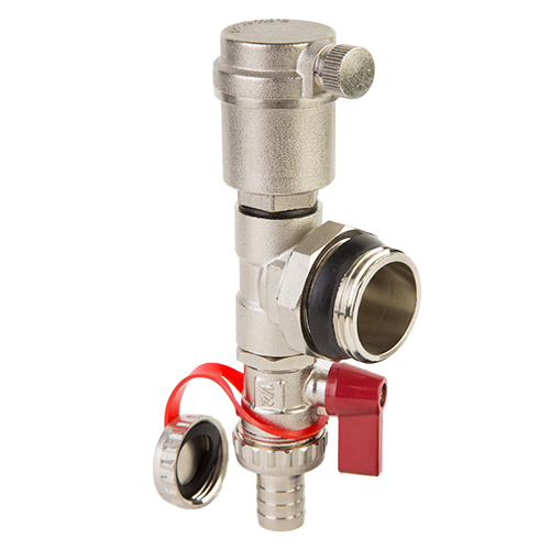 Конечный элемент для коллектора с автомат. воздухоотводчиком MVI