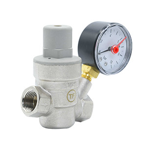 Редуктор давления мембранный "Thermofix" (с манометром) (1/2")