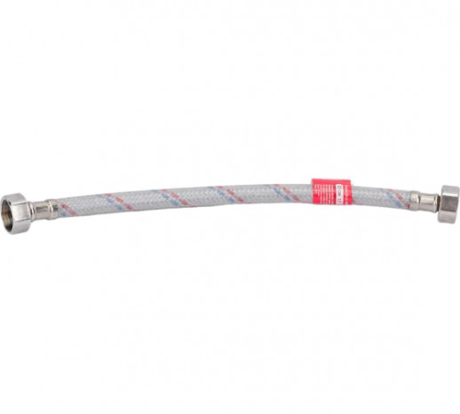 Гибкая подводка для воды 100см. в/в в силикон. оплетке "ViEiR"