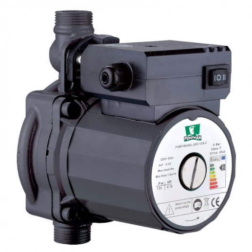 Насос циркуляционный PUMPMAN GRS 25/6 - 180мм с гайками