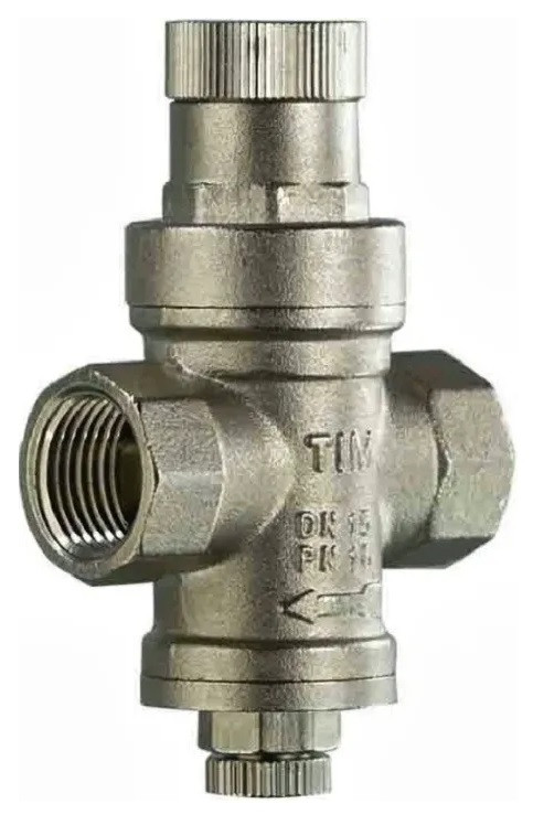 Редуктор давления TIM 3/4" с отв. под манометр 1/4 (BL2803 A)
