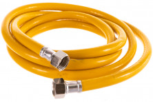 Шланг газ желтый - 3/4" - 0,6м г/г