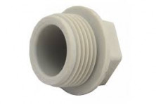 Заглушка резьбовая  25х3/4 (900/150) (Valfex) БЕЛАЯ