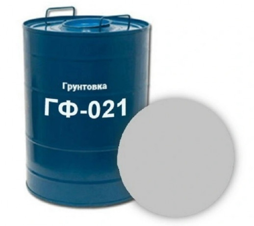 Грунт ГФ-021 серый быстросохнущий (25 кг) "STM"